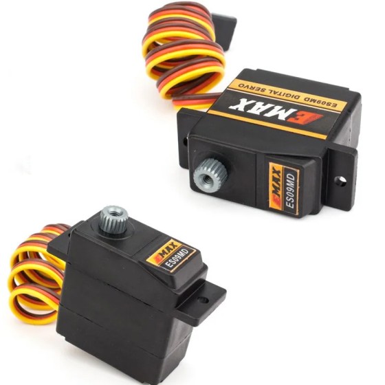 Hot sell EMAX ES09MD Dual-bearing Special Swash Metal Digital for Align 450 Helicopter(es08ma Es08md Es08a)